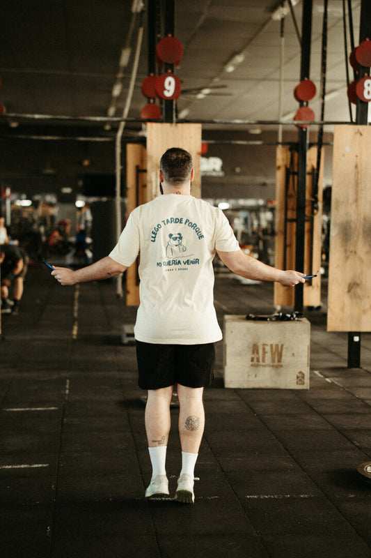 Camiseta Oversized LLEGO TARDE